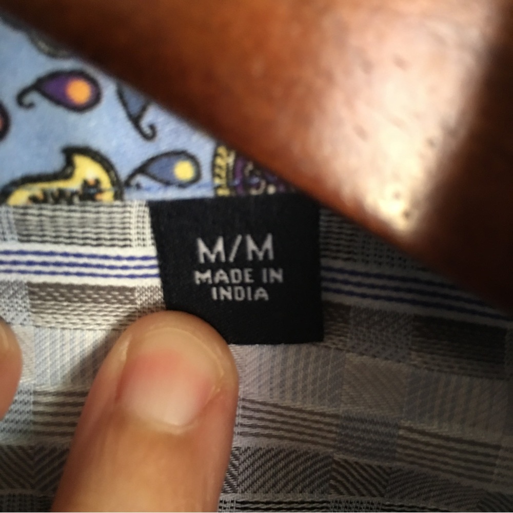 Robert Graham Rectangle Check Button Front Shirt … - image 4